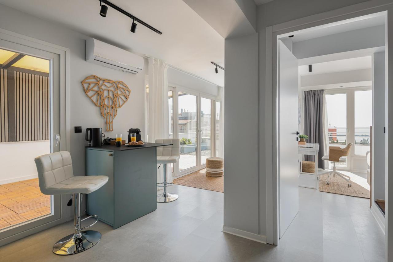 Port De L'Eau Roof Garden Apartment Salonic Exterior foto